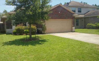 Photo of Cheryl G.'s yard after getting lawn care in Porter, TX