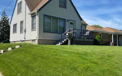Photo of Marian S.'s yard after getting lawn care in Milwaukee, WI