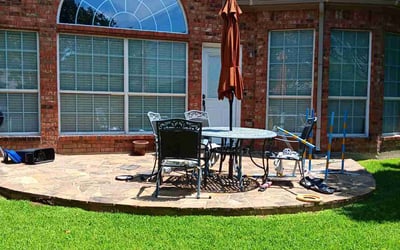 Photo of Noel E.'s yard after getting lawn care in Green Valley, AZ