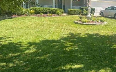 Photo of Elizabeth V.'s yard after getting lawn care in Fenton, MO