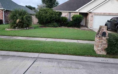 Photo of Angela K.'s yard after getting lawn care in Alexandria, LA