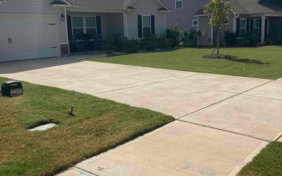 Photo of Taylor M.'s yard after getting lawn care in Liberty, SC