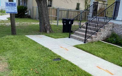 Photo of Brittan C.'s yard after getting lawn care in Amarillo, TX