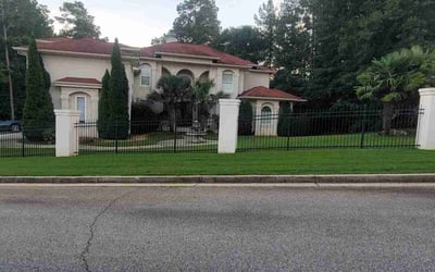 Photo of Liz -.'s yard after getting lawn care in Fayetteville, GA