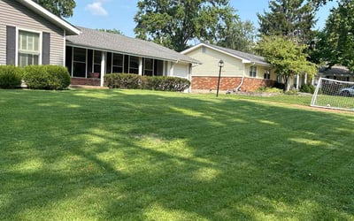 Photo of Latisha K.'s yard after getting lawn care in Union, MO