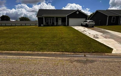 Photo of Ross F.'s yard after getting lawn care in Janesville, WI