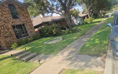 Photo of Ronald K.'s yard after getting lawn care in Chardon, OH