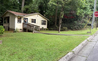 Photo of Justun B.'s yard after getting lawn care in Titusville, FL