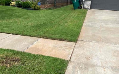 Photo of Sham A.'s yard after getting lawn care in Mashpee, MA