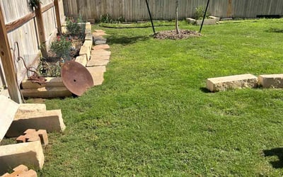 Photo of Gertrise T.'s yard after getting lawn care in La Habra, CA