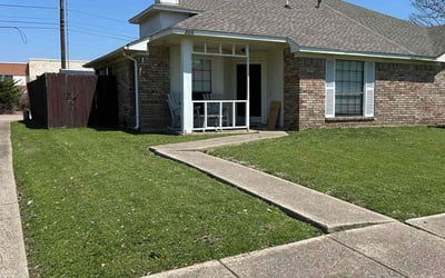 Photo of Harrell S.'s yard after getting lawn care in Garland, TX