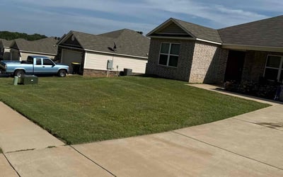 Photo of Michael M.'s yard after getting lawn care in Greenbrier, AR