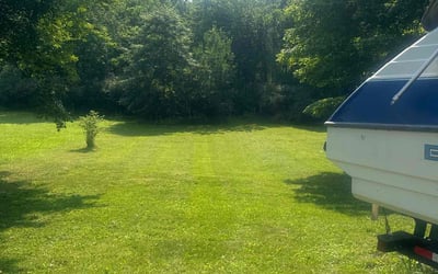 Photo of James B.'s yard after getting lawn care in Hubbard, OH