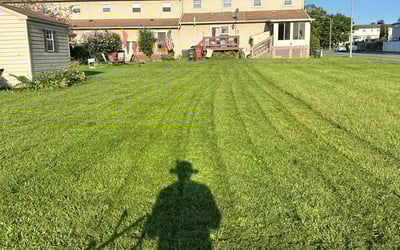 Photo of Rich Y.'s yard after getting lawn care in Nazareth, PA