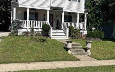 Photo of Cindy E.'s yard after getting lawn care in Fayetteville, AR