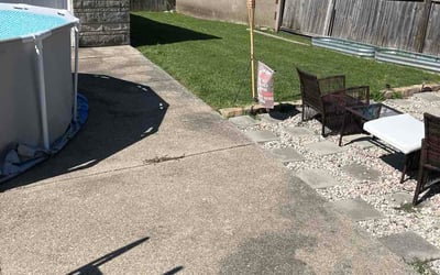 Photo of Frances A.'s yard after getting lawn care in Fort Washington, MD