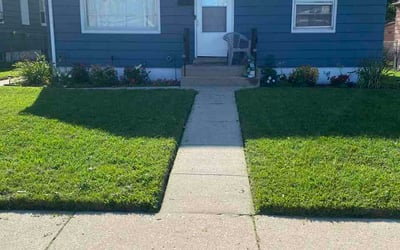Photo of Brianne S.'s yard after getting lawn care in Cranberry Twp, PA