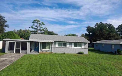 Photo of Triston O.'s yard after getting lawn care in Vero Beach, FL