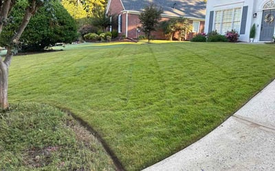 Photo of John S.'s yard after getting lawn care in Zimmerman, MN