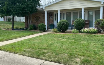 Photo of Ron R.'s yard after getting lawn care in Waterloo, IL