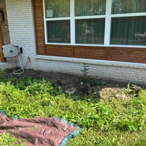 Flower Bed Weeding by Lawn care Debris and Tree reviewed on August 10, 2024