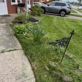 Flower Bed Weeding by Dominic&#039;s Lawncare LLC reviewed on July 11, 2025