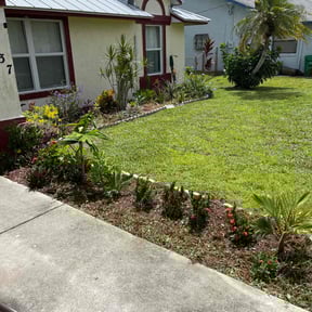 Flower Bed Weeding by A Cut Above Lawn & Landscaping reviewed on April 24, 2025