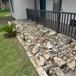 Flower Bed Weeding by Brett's Lawn Service reviewed on August 23, 2021