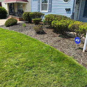 Flower Bed Weeding by LOCAL LAWN SERVICE (Delco PA) reviewed on April 27, 2022