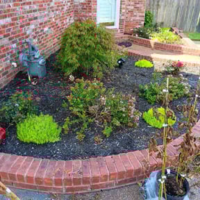 Flower Bed Weeding by Micks Mowing reviewed on June 18, 2022