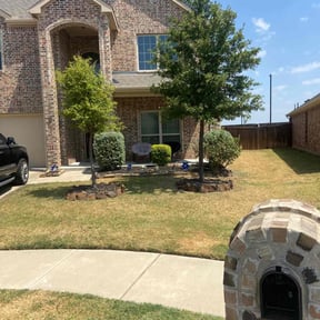 Bush Trimming by Texas landscaping reviewed on May 4, 2025