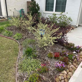Flower Bed Weeding by Coach A Lawn Care reviewed on June 28, 2019