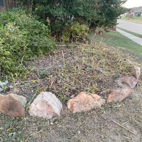 Flower Bed Weeding by Rucker's lawn care reviewed on June 6, 2025