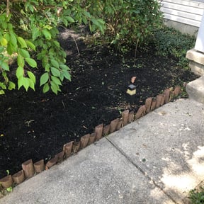 Mulching by Steve's Lawn Care reviewed on May 21, 2025