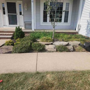 Flower Bed Weeding by Green Matters Lawn Care reviewed on June 7, 2025