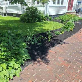 Mulching by Good & Green Grounds Maintenance LLC reviewed on September 9, 2021