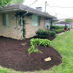 Mulching by Jus Biznizz Landscaping LLC reviewed on April 28, 2025
