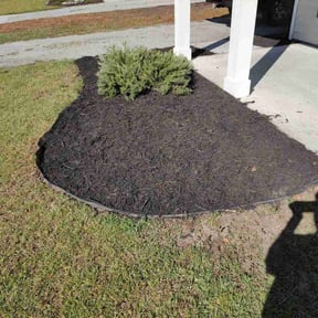 Mulching by Redline Property Maintenance (RPM) reviewed on May 16, 2022