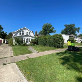 Bush Trimming by Ezzy Doest it lawn care services reviewed on May 22, 2022