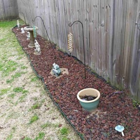 Flower Bed Weeding by Mowing works reviewed on May 9, 2025