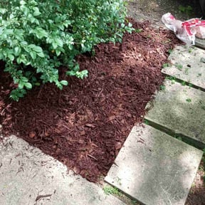 Mulching by Kingsmen Landscaping reviewed on June 28, 2025