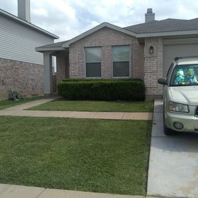 Bush Trimming by Straight edge mowing reviewed on March 23, 2025