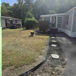 Flower Bed Weeding by Jay's Property Management Lawn Tree Service reviewed on May 17, 2022