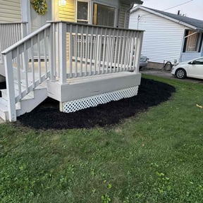 Mulching by Phelps Landscaping Services reviewed on July 19, 2022