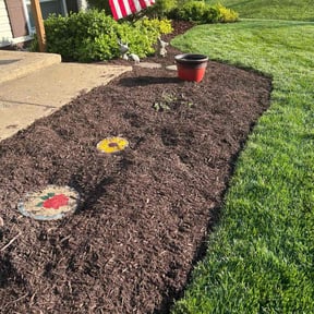 Mulching by Krenik Lawn Services reviewed on April 28, 2025