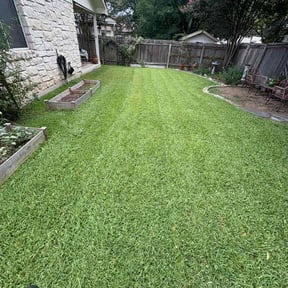 yard care by 100% Landcare reviewed on August 20, 2025