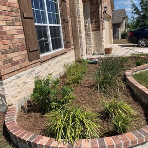 Flower Bed Weeding by Gardens Of eDen lawn service reviewed on August 20, 2025