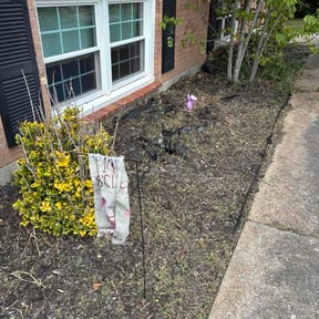 Flower Bed Weeding by Bahnick services reviewed on May 17, 2026