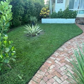 landscape maintenance by Skee lawn care reviewed on August 16, 2025