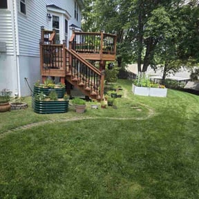 yard maintenance by A. Jay’s landscaping reviewed on August 20, 2025